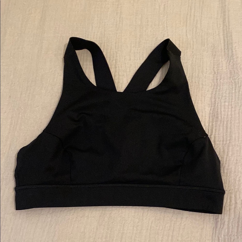 Lululemon athletica Black Sports Bra . Size 12 ( no pads)